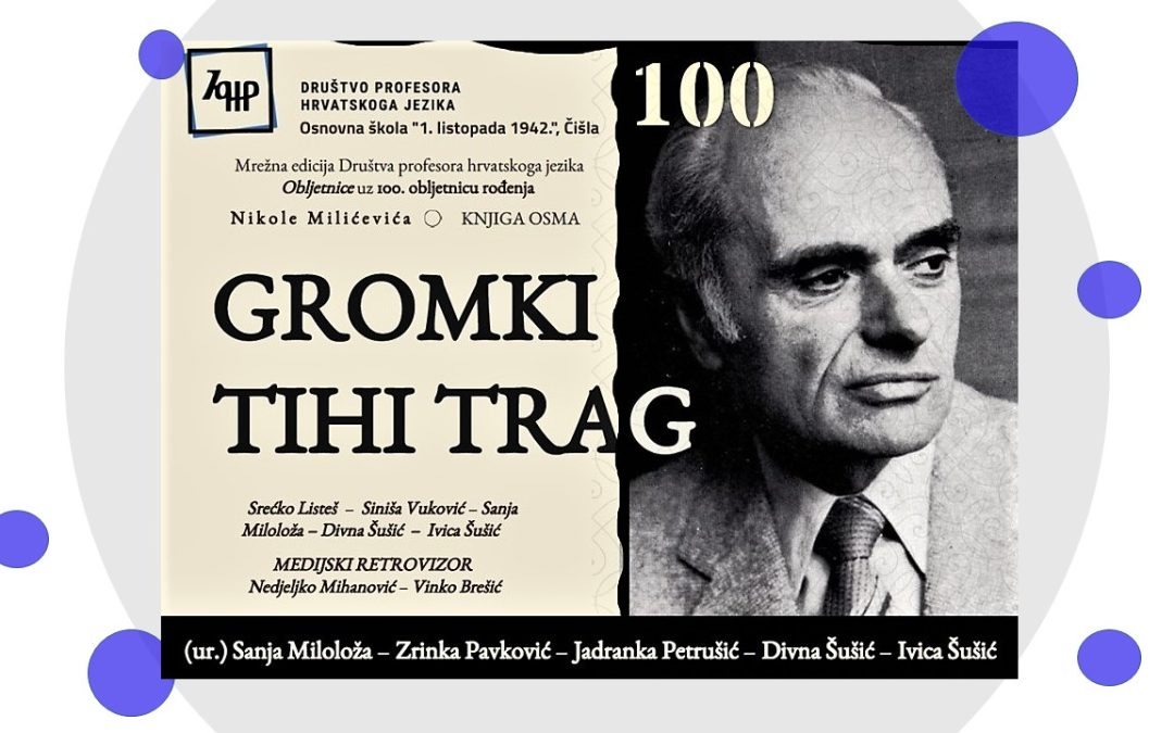 NOVO! Gromki tihi trag uz 100. obljetnicu rođenja Nikole Milićevića